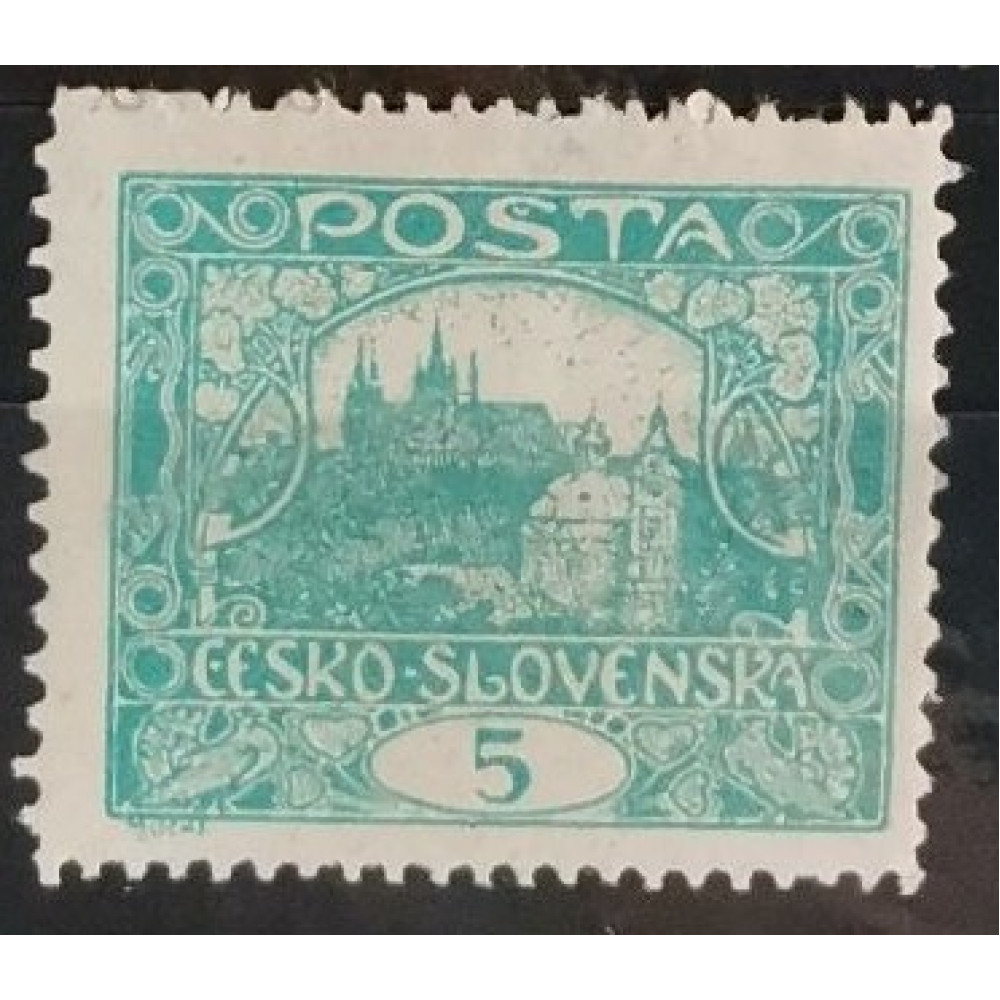 Sello Checoslovaquia, 5h, Mi., MH* 