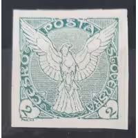 Briefmarke Tschechoslowakie, 2h, Mi.13, MH* 