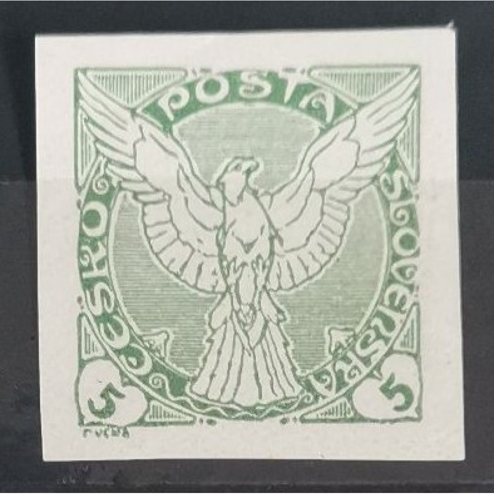 Sello Checoslovaquia, 5h, Mi.189, MNH** 