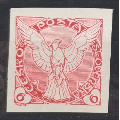 Známka ČSR, 6h, Pof.NV3*  Známka ČSR, 6h, Pof.NV3*