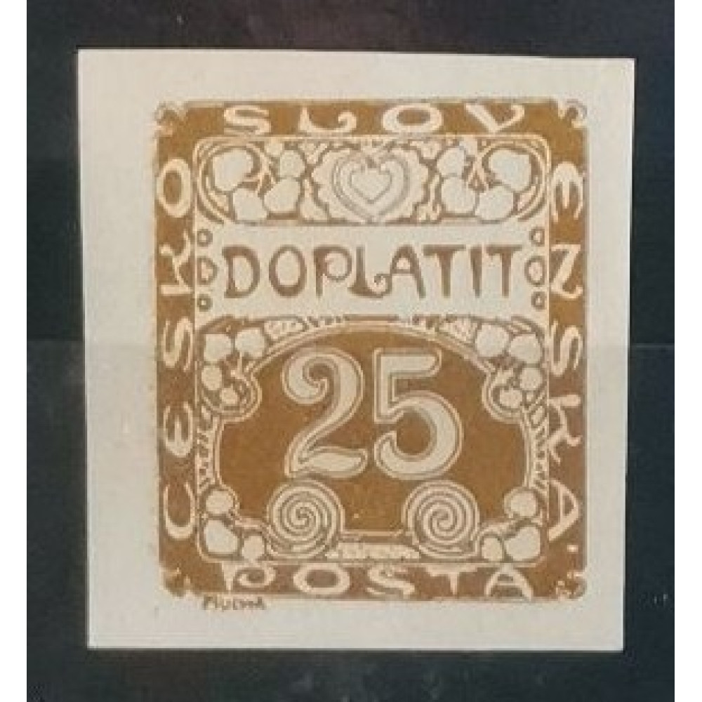 Selo Tchecoslováquia, 25h, Mi.5, MNH** 