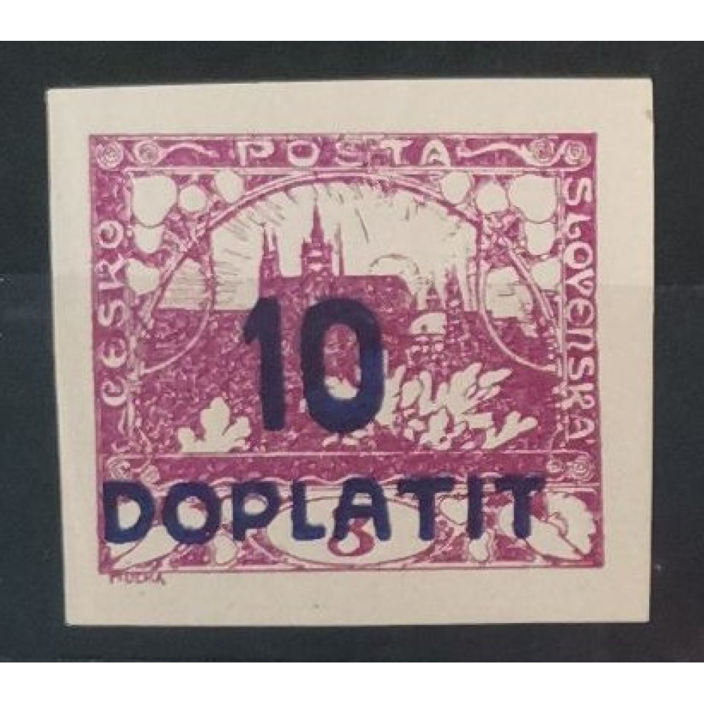 Briefmarke Tschechoslowakie, 10/3h, Mi.20, MNH** 