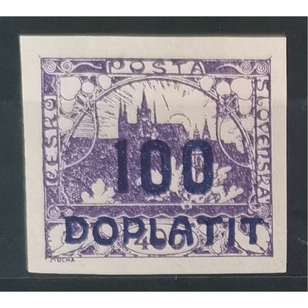 Selo Tchecoslováquia, 100/400h, Mi.39, MNH** 