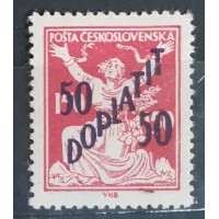 Známka ČSR, 50/150h, Pof.DL50 ** 