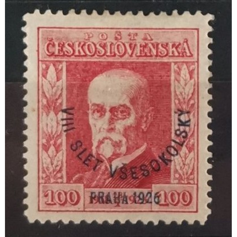 Briefmarke Tschechoslowakie, 100h, Mi.213, MH* 