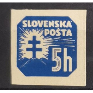 1940 - Novinové I. Slovenský znak - s průsvitkou