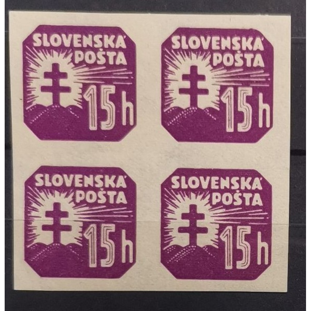 Viererblock Slowakischer Staat, Mi.NV16, MNH** 