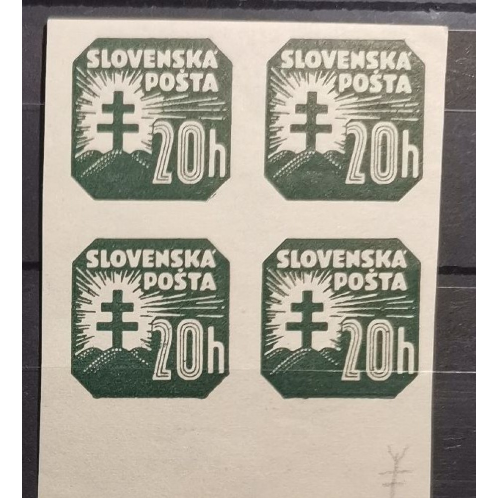 Čtyřblok Slovenský štát, Pof.NV17** 