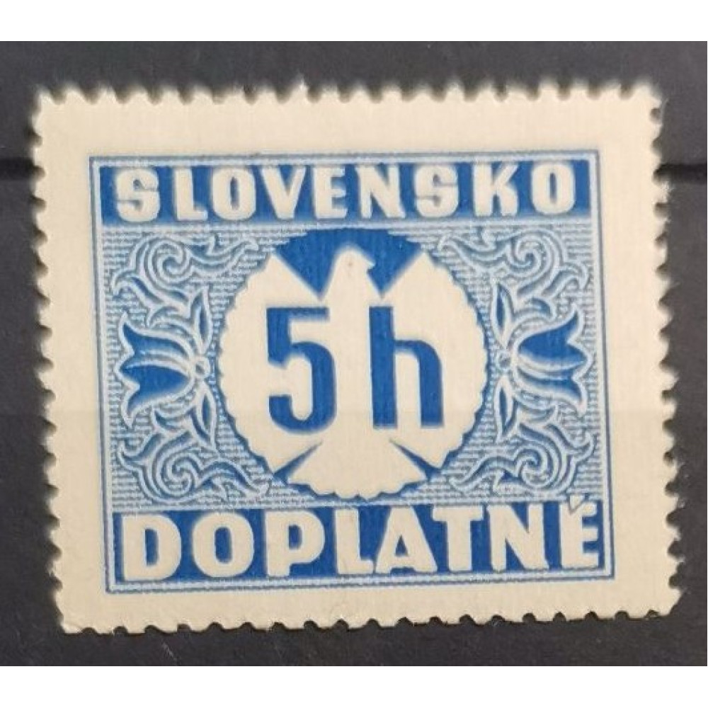 Briefmarke Slowakischer Staat, Mi.D1y, MH* 