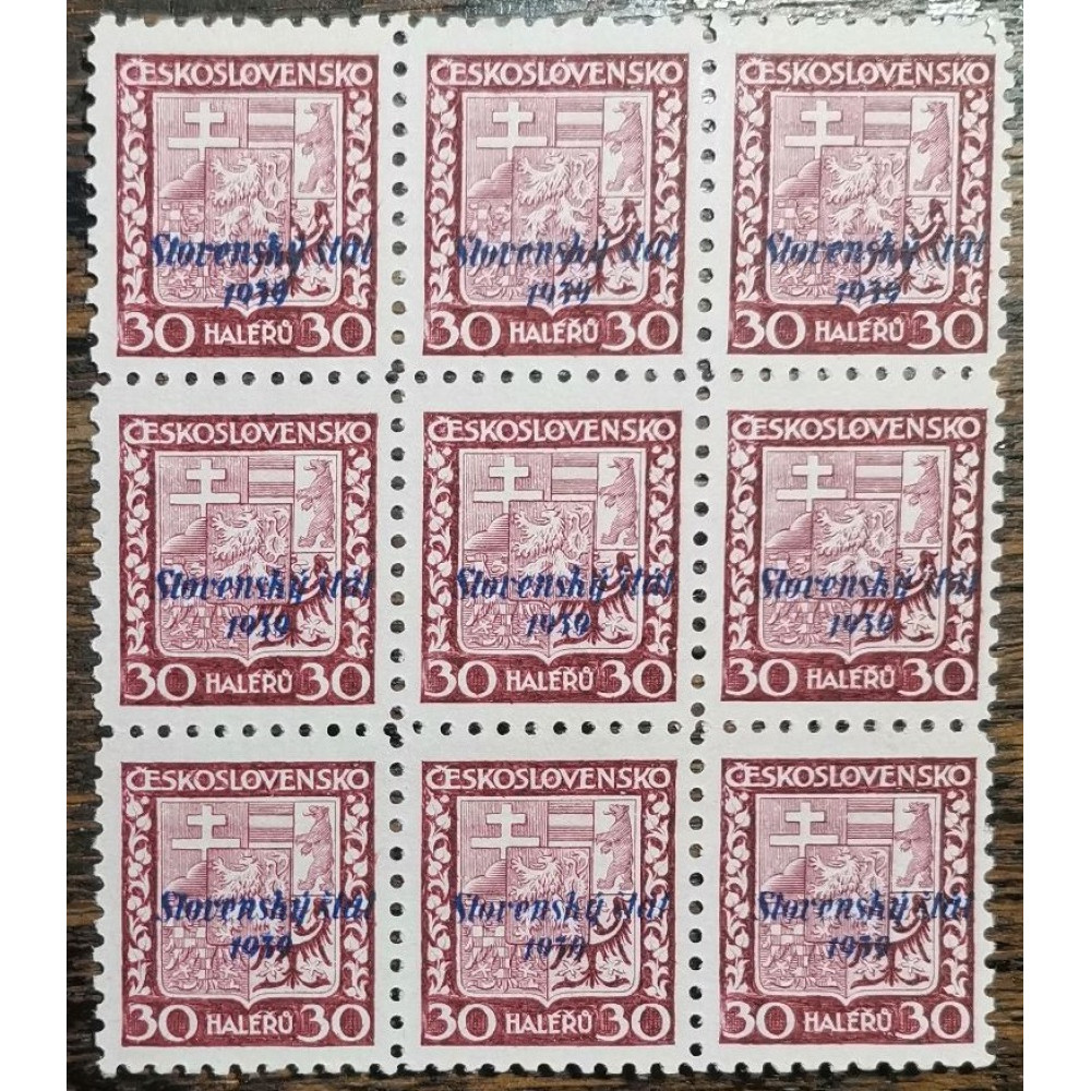 Selos Estado Eslovaco, 30H, Mi.6, MNH** 
