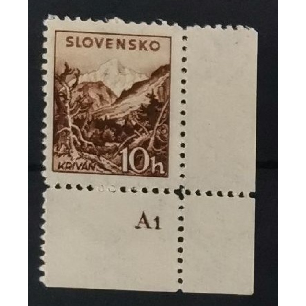 Briefmarken mit Kennzeichen Slowakischer Staat, Mi.48, MNH** 