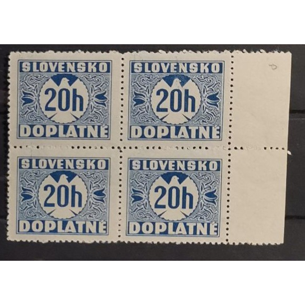 Čtyřblok Slovenský štát, Pof.DL3Z** 