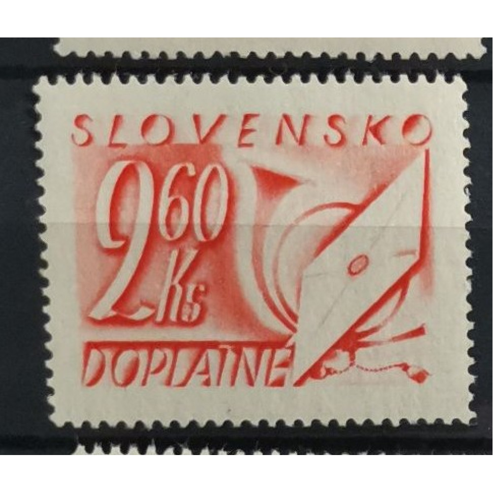 Známka Slovenský štát, 2,60 Ks, Pof.DL24** 