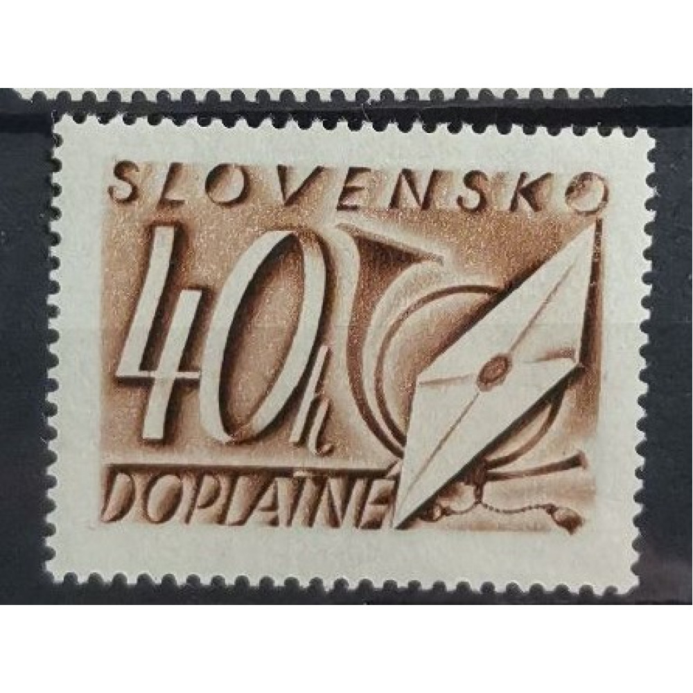 Stamp Slovak state, 40h, Mi.DL15, MH* 