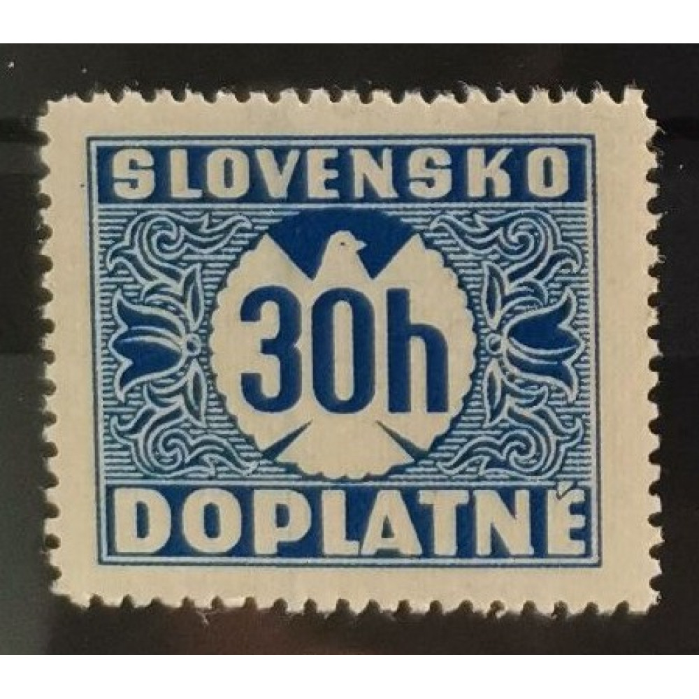 Briefmarke Slowakischer Staat, 30h, Mi.DL4Y, MNH** 