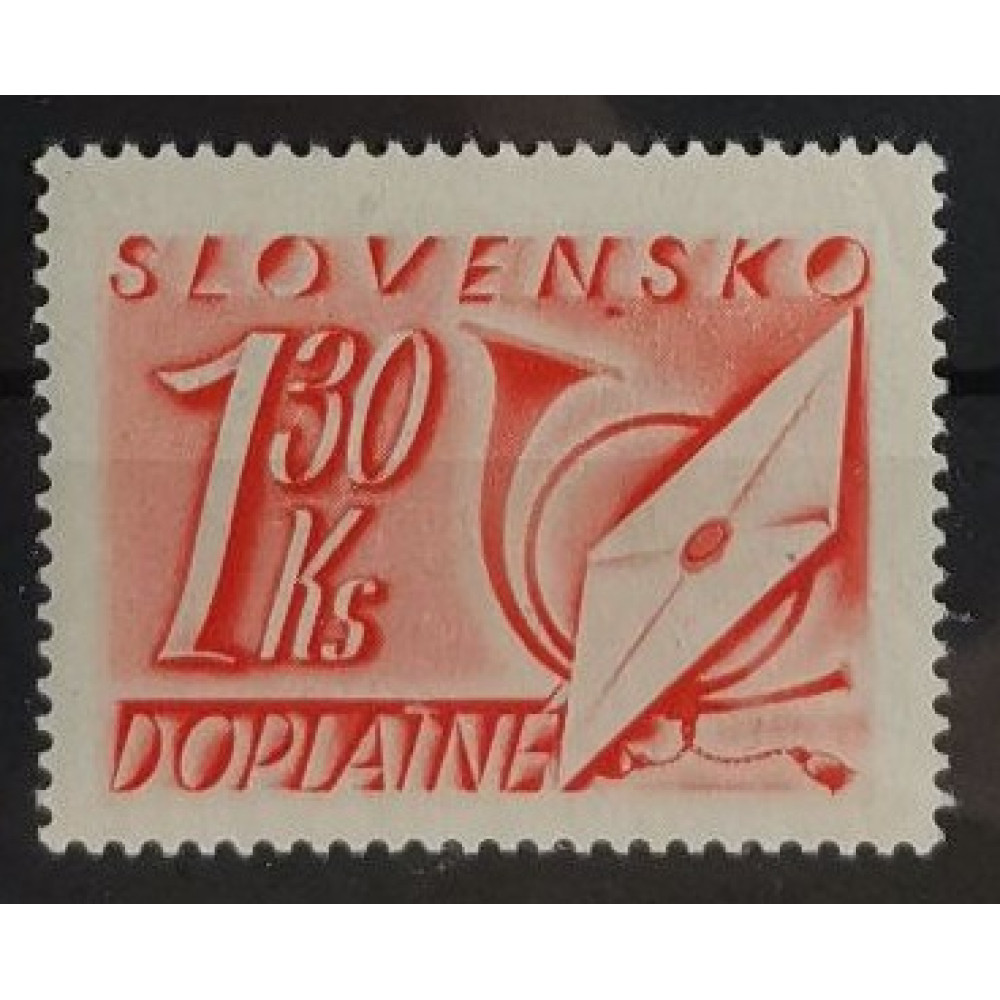 Známka Slovenský štát, 1,30 Sk, Pof.DL21* 