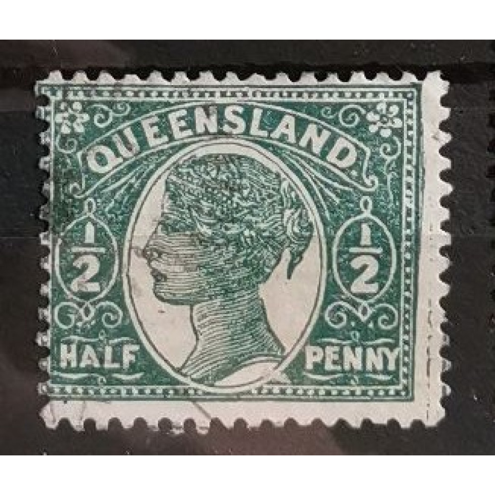 Briefmarke Queensland, 1/2d, Sg.209# 