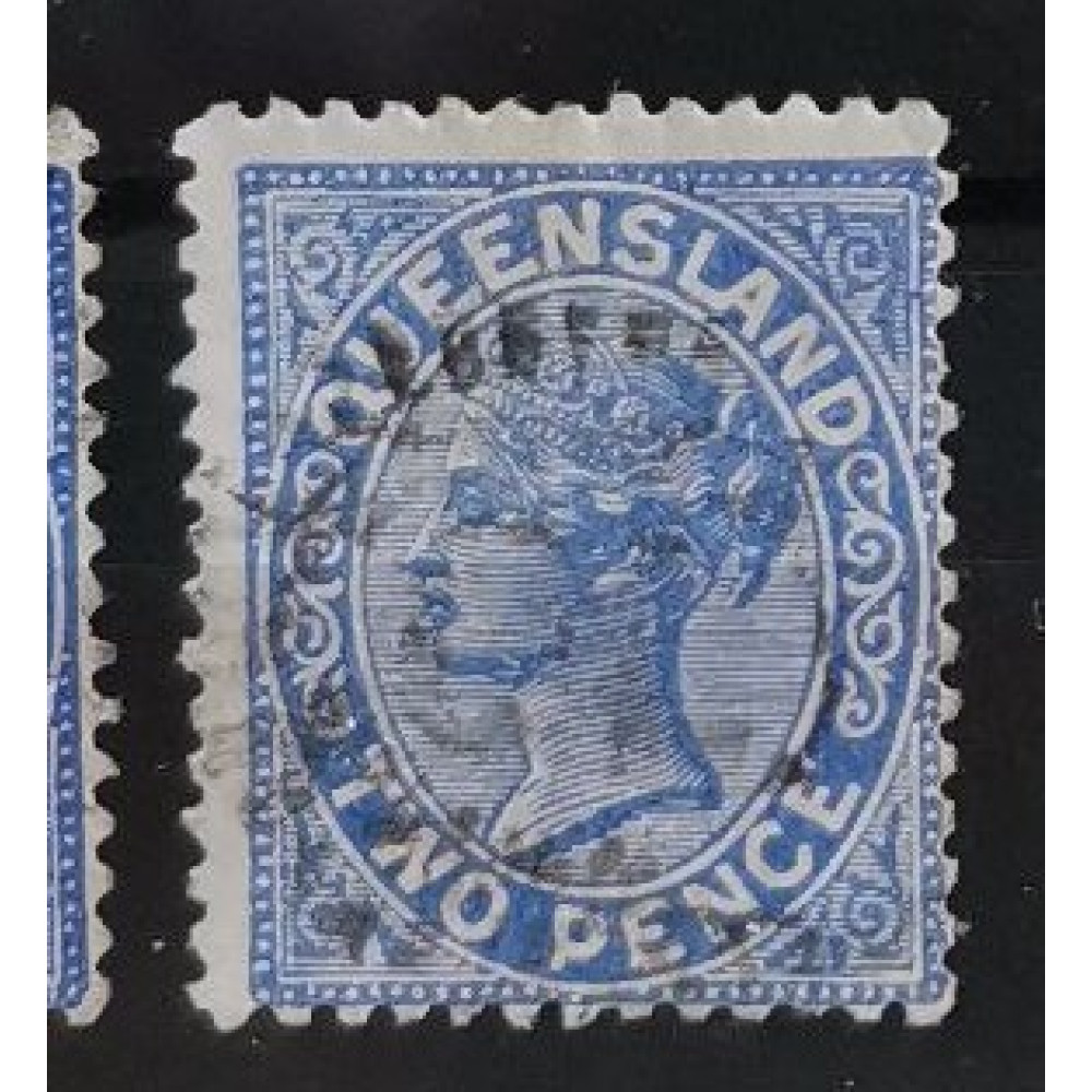 Briefmarke Queensland, 2d, Sg.204# 