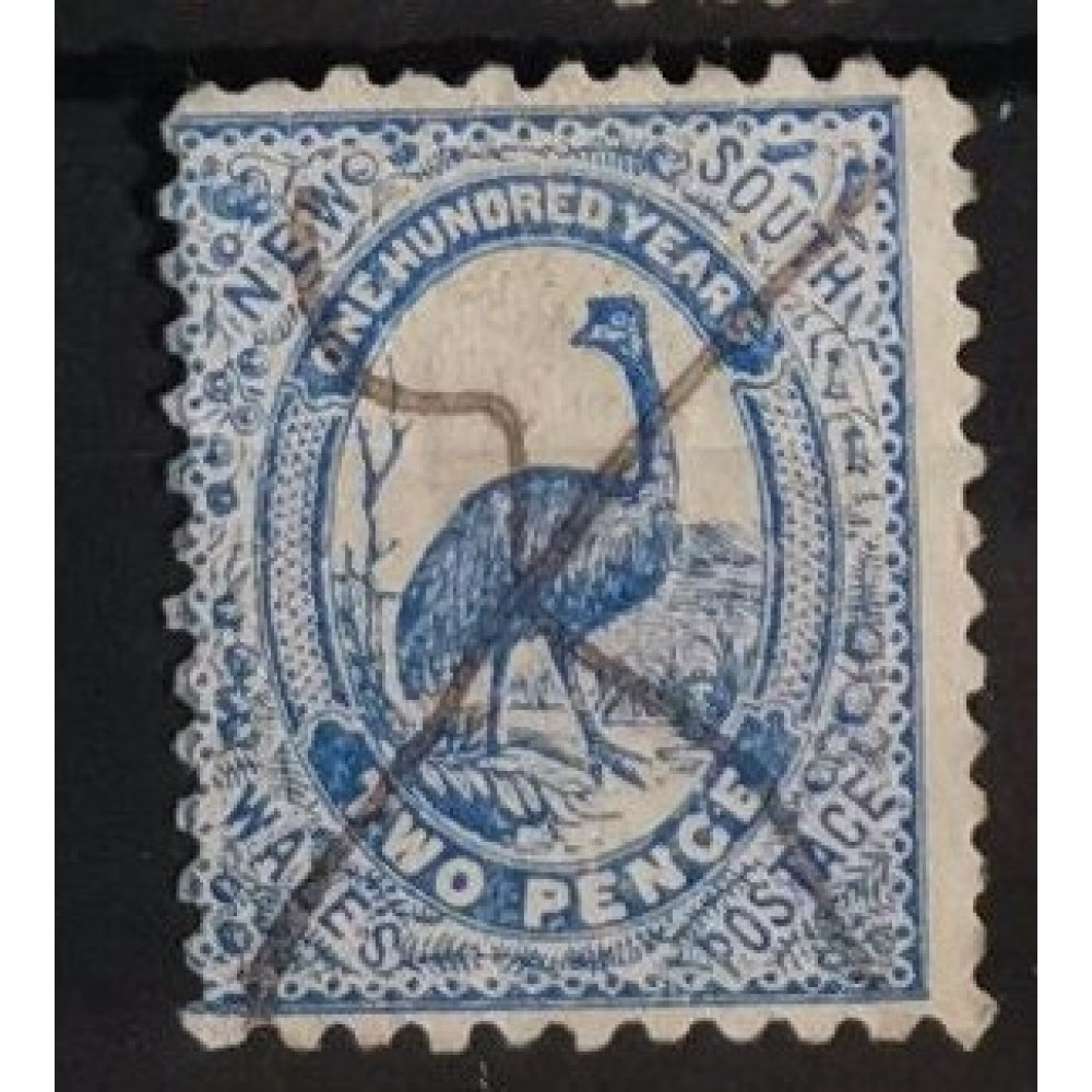 Briefmarke New South Wales, 2d, Sg.254# 