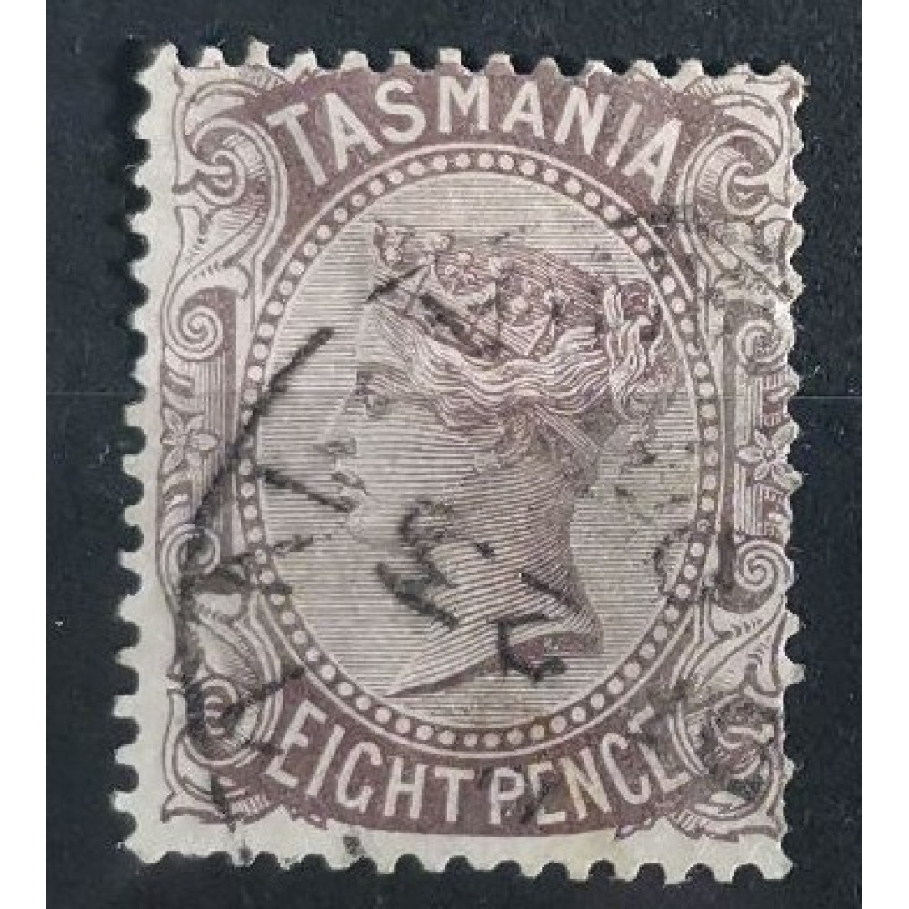 Stamp Tasmania, Sg.158, used# , zoubkování: 14