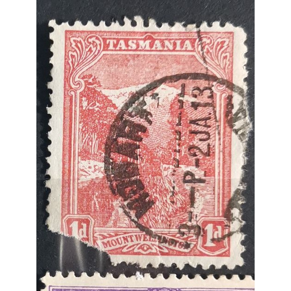 Sello Tasmania, 1d, Sg.230, usado# 