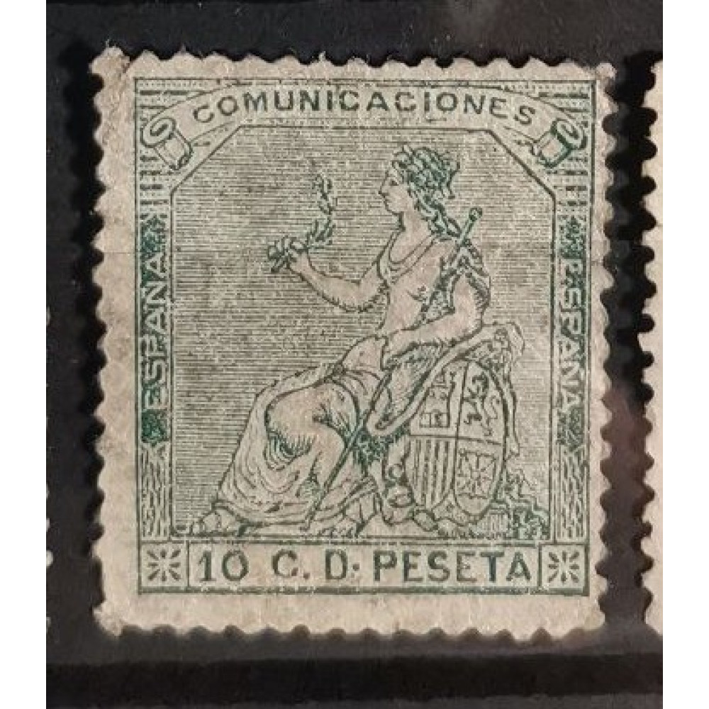 Briefmarke Spanien, 10c, Mi.127# 