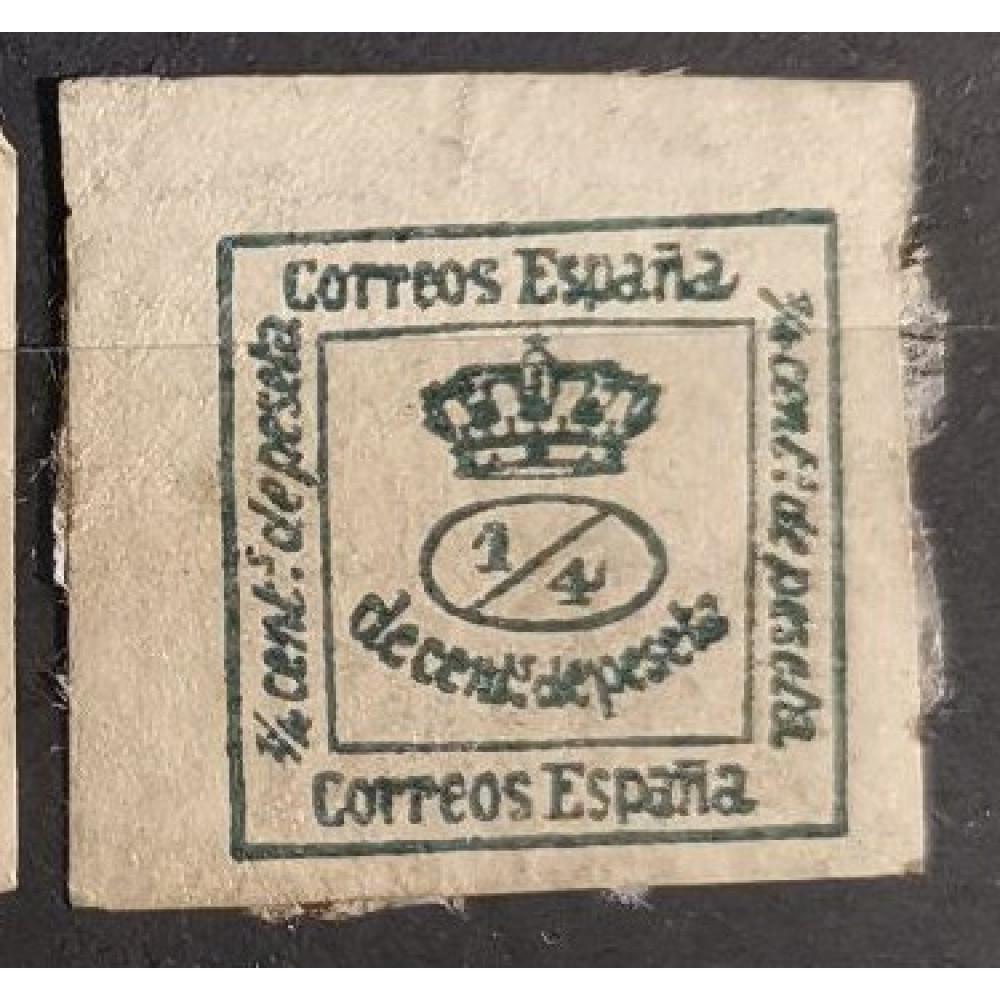 Stamp Spain, 1/4c, Mi.124, used# 