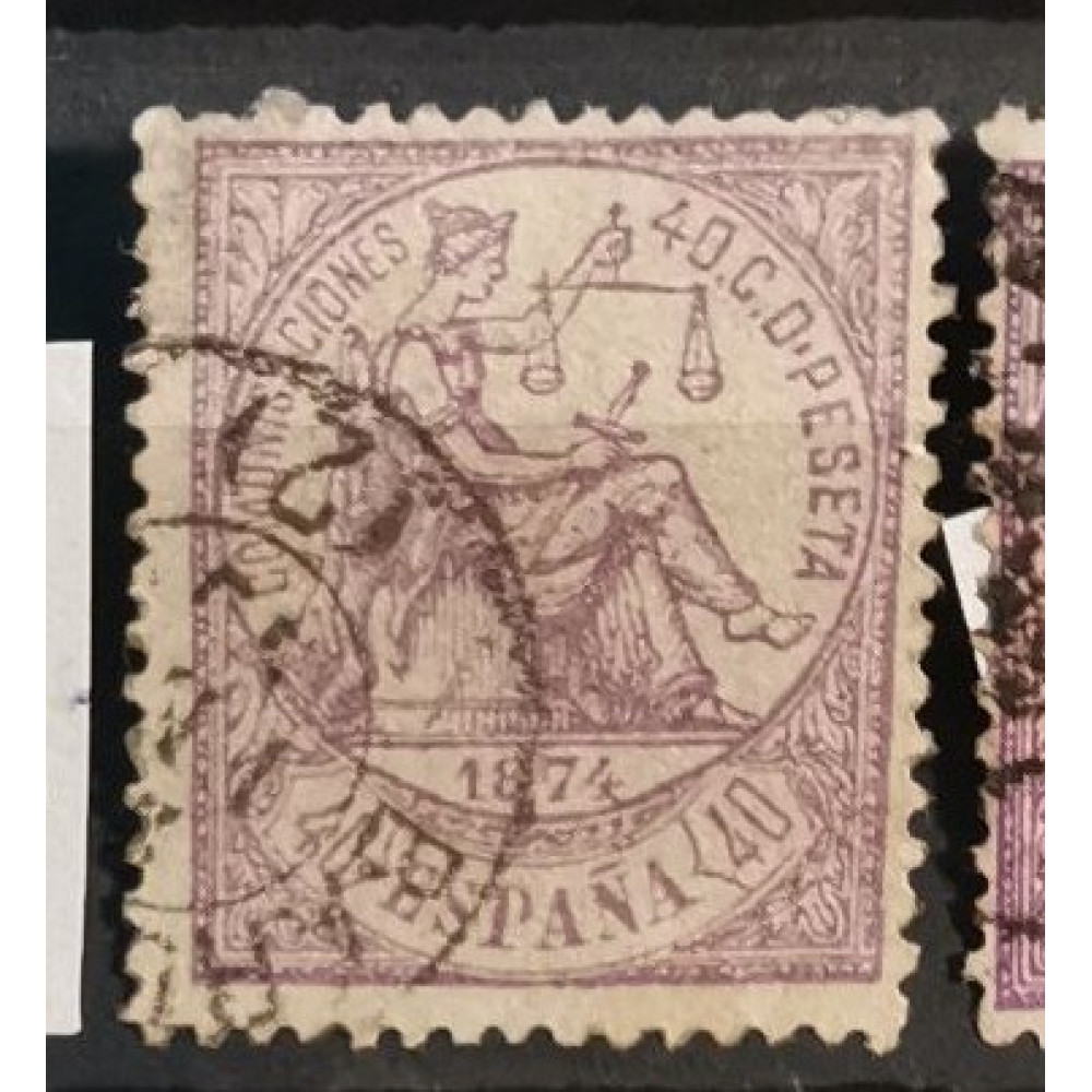 Briefmarke Spanien, 40c, Mi.140# 