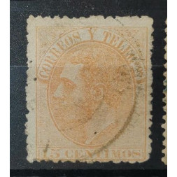 Stamp Spain, 15c, Mi.186a, used# 