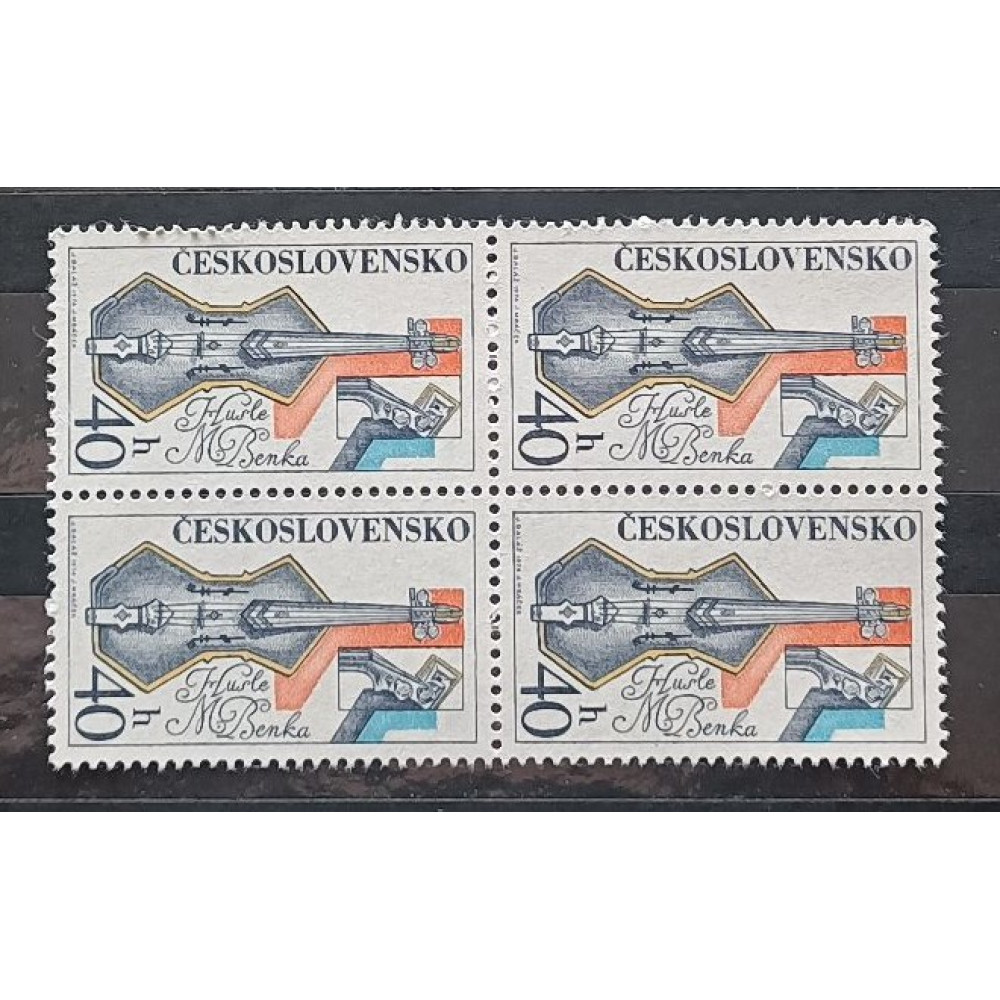 Čtyřblok ČSR, 40h, Pof.2087** 