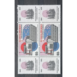 Briefmarke mit Ziefeldern Tschechoslowakie, 60h, Mi.2286** 