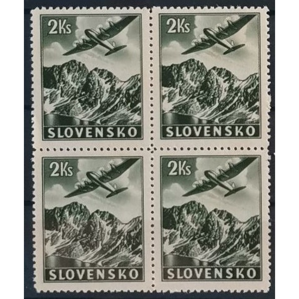 Quadra Postage due, service and airpost stamps, Mi.L4, MNH** 