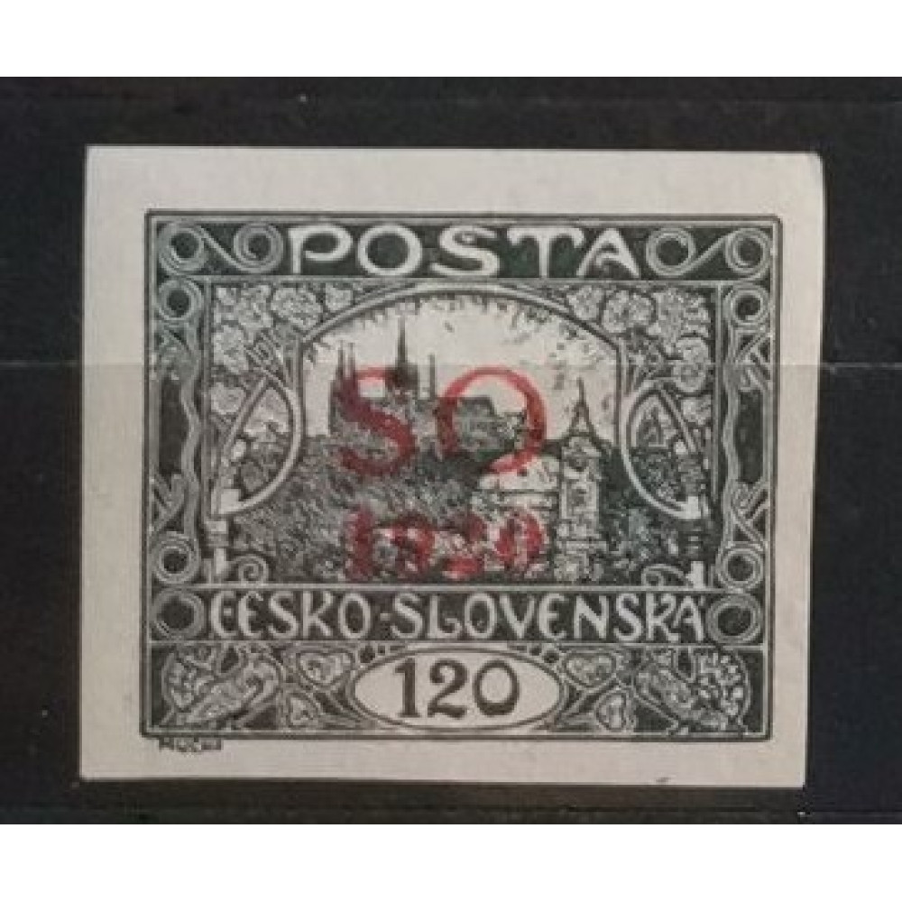 Briefmarke Tschechoslowakie, 120h, Mi.20** 