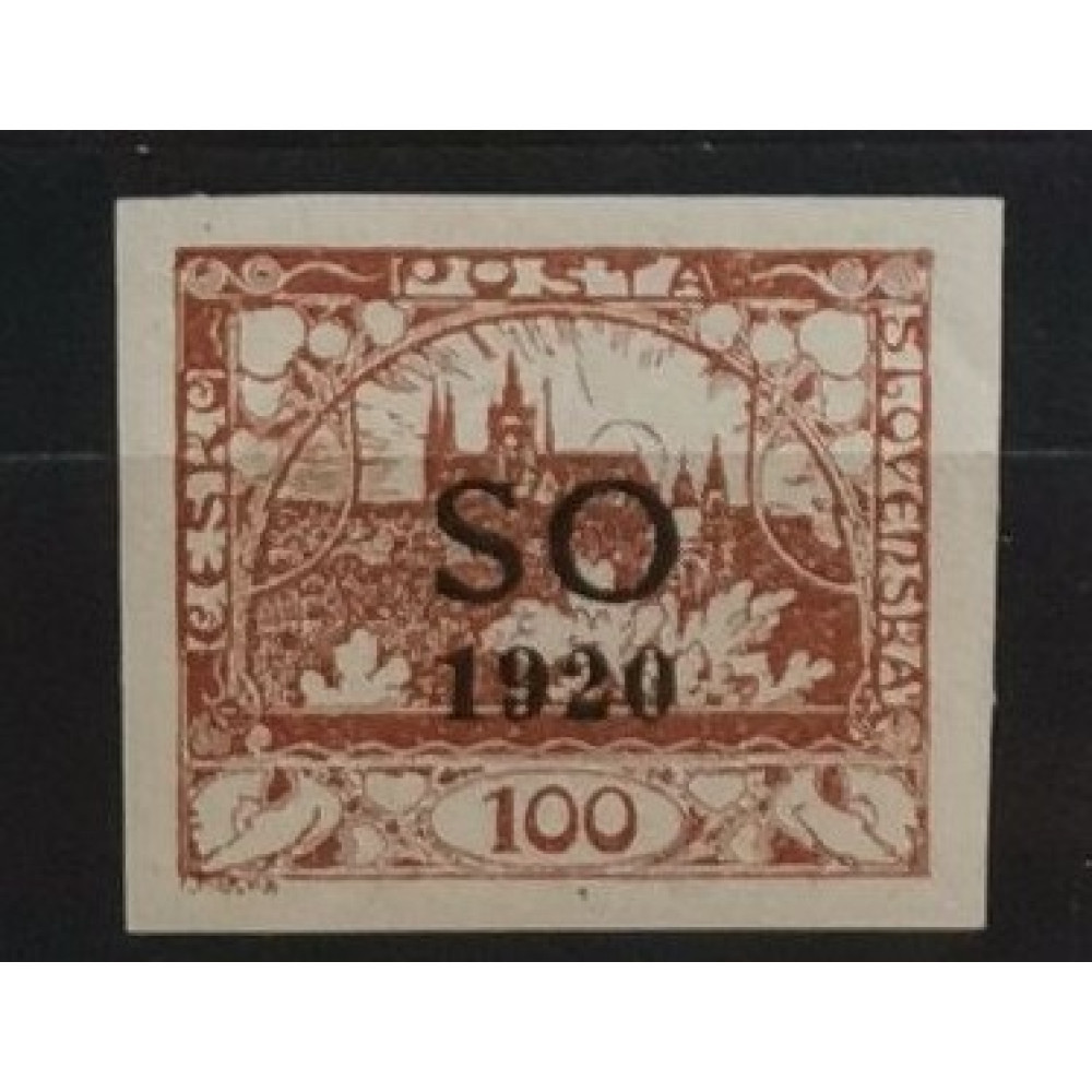 Briefmarke Tschechoslowakie, 100h, Mi.19** 