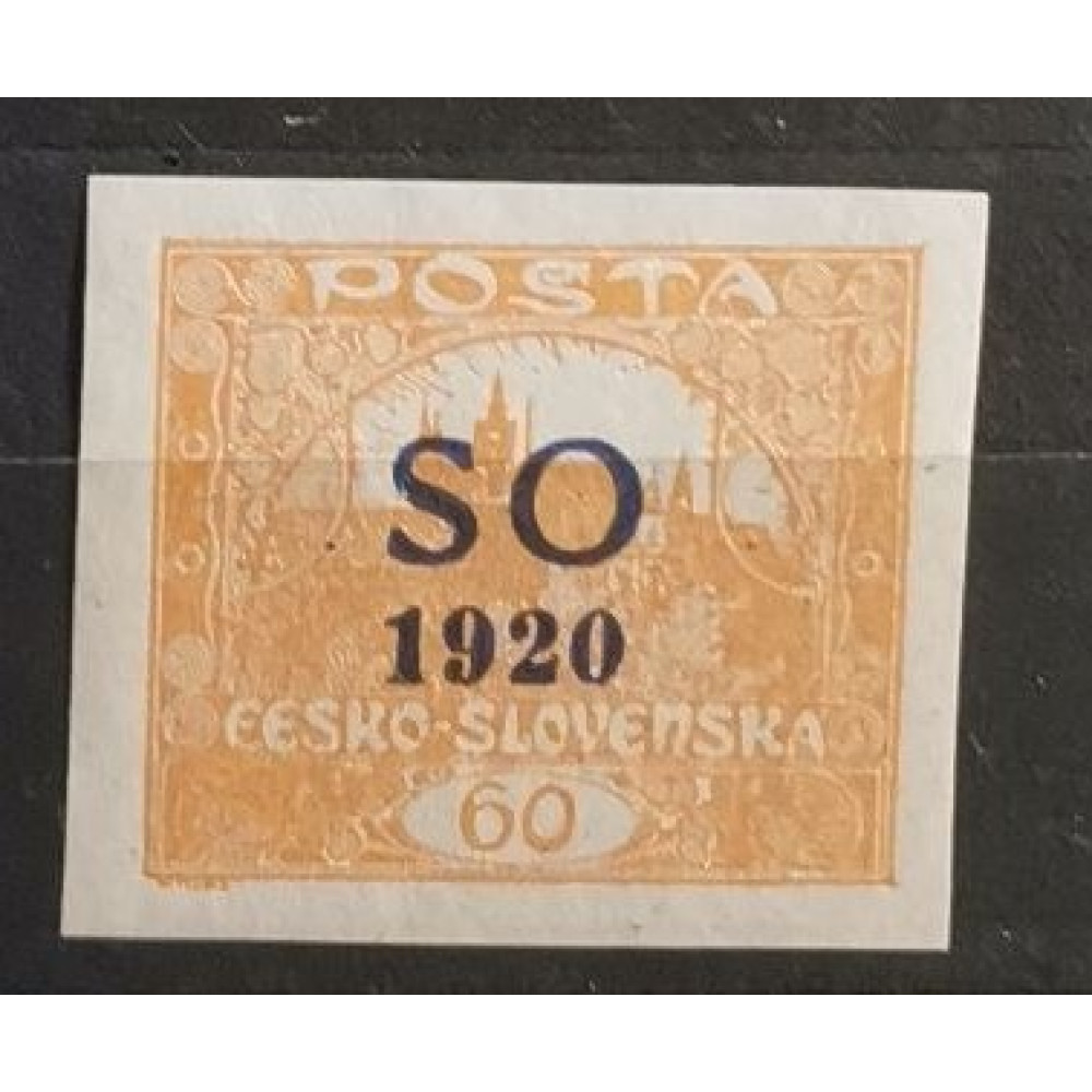 Sello Checoslovaquia, 60h, Mi.16, MNH** 