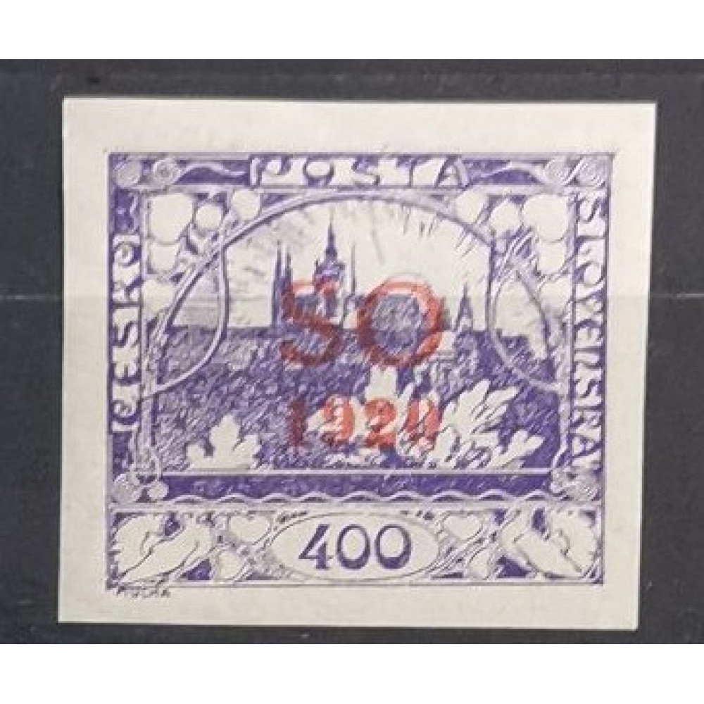 Sello Checoslovaquia, 400h, Mi.23, MNH** 