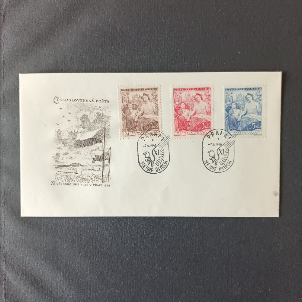 FDC ČSR, Pof.467-469** 