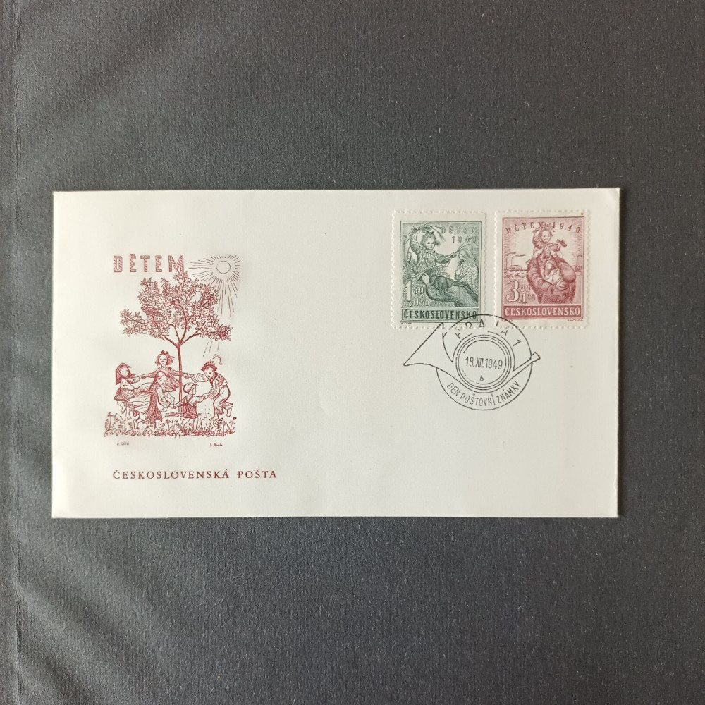 FDC ČSR, Pof.529-530** 