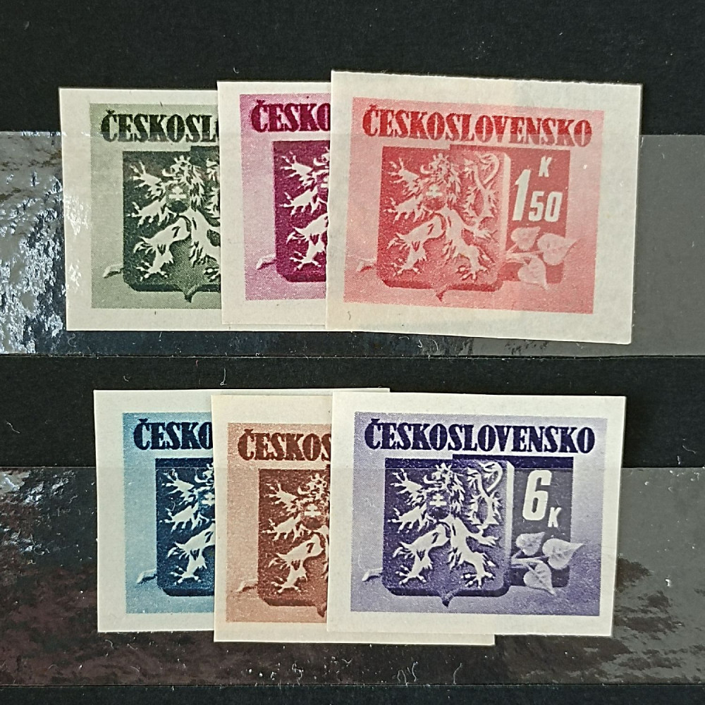 Briefmarken lot Tschechoslowakie lot-6344**