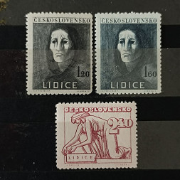 Satz Tschechoslowakie, 1,20 Kčs-2,40 Kčs, Mi.518-520** 
