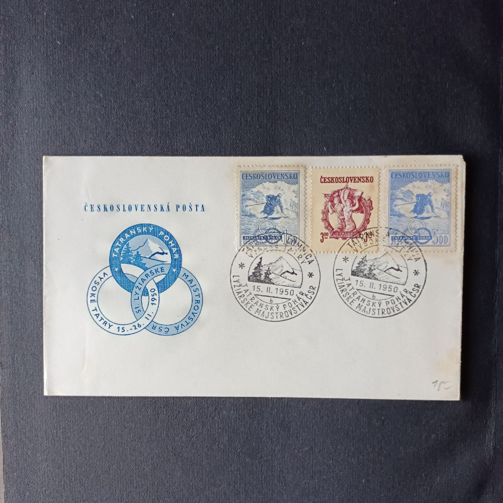 FDC Tschechoslowakie, Mi.* 