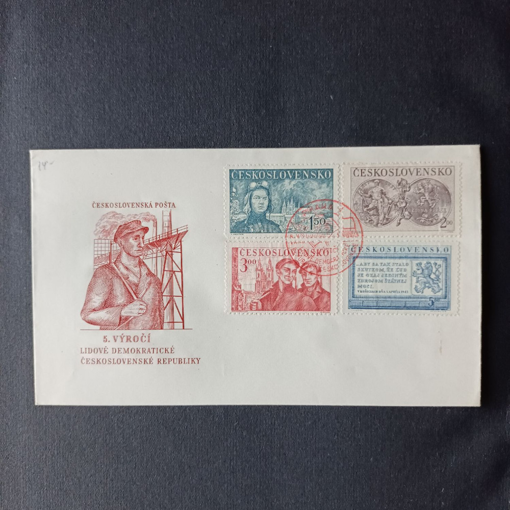 FDC Tchecoslováquia, Mi., MNH** 