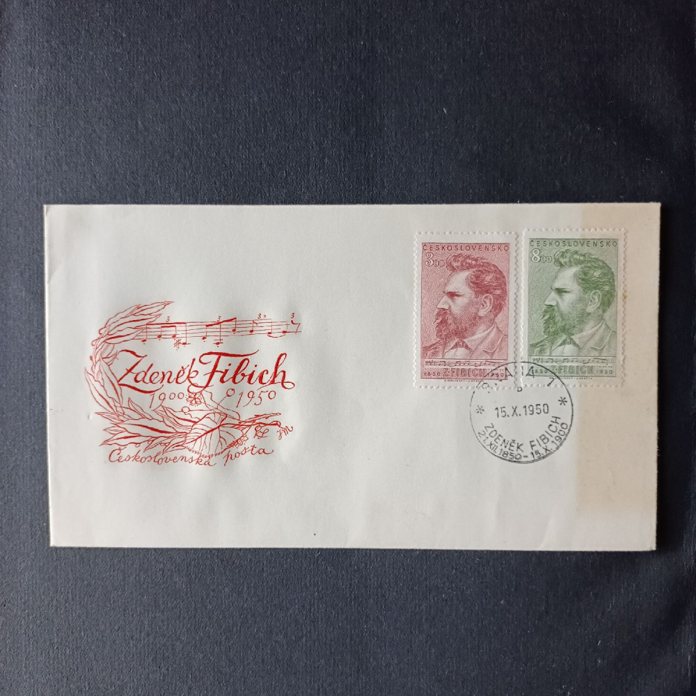 FDC Czechoslovakia, Mi., used# 