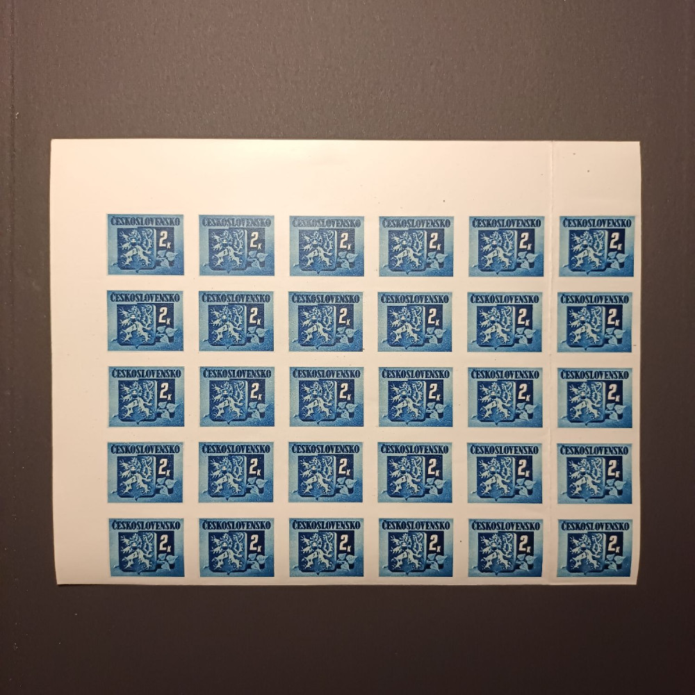 Block Tschechoslowakie, 2 K, Mi.418** 