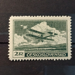 Briefmarke Tschechoslowakie, 2 Kč, Mi.305** 