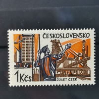 Stamp Czechoslovakia, 1Kčs, Mi.1536, MNH** 