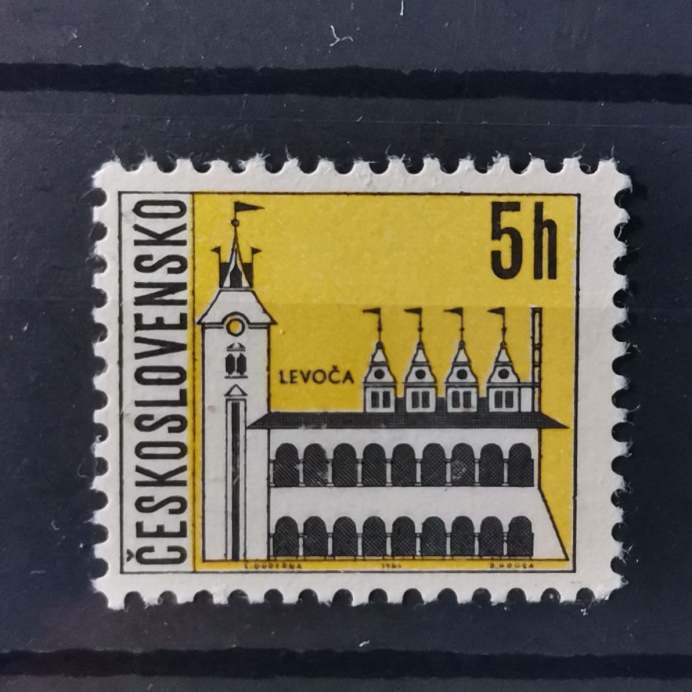 Briefmarke Tschechoslowakie, 5h, Mi.1574x** 
