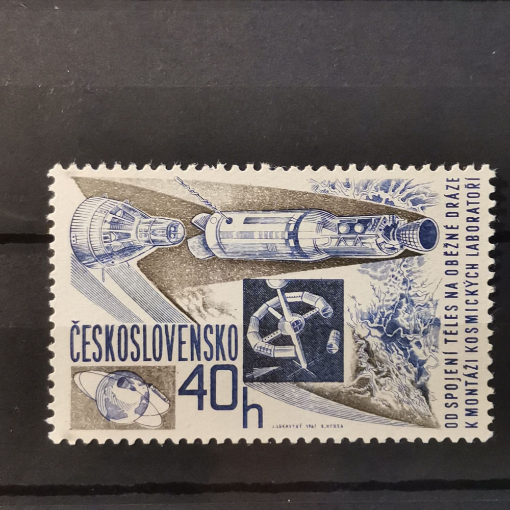 Sello Checoslovaquia, 40h, Mi.1689, MNH** 