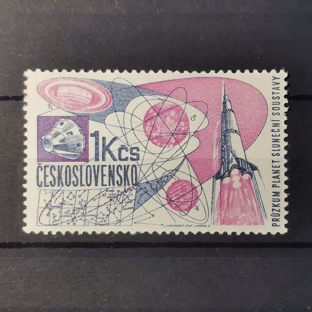 Briefmarke Tschechoslowakie, 1Kčs, Mi.1691** 