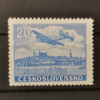 Stamp Czechoslovakia, 20 Kčs, Mi.498, MNH** 
